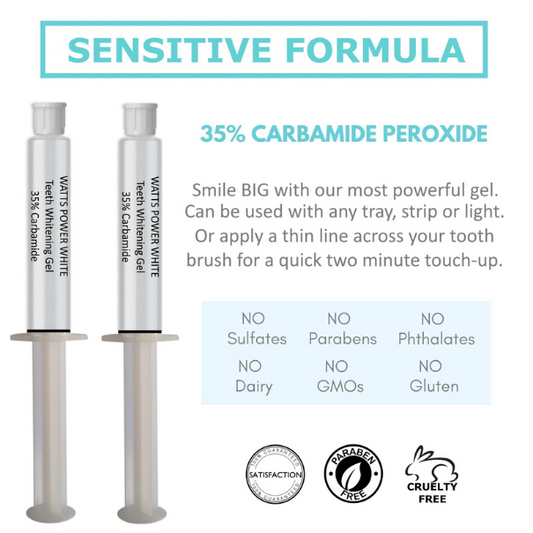 Watts Power Best Teeth Whitening Gels