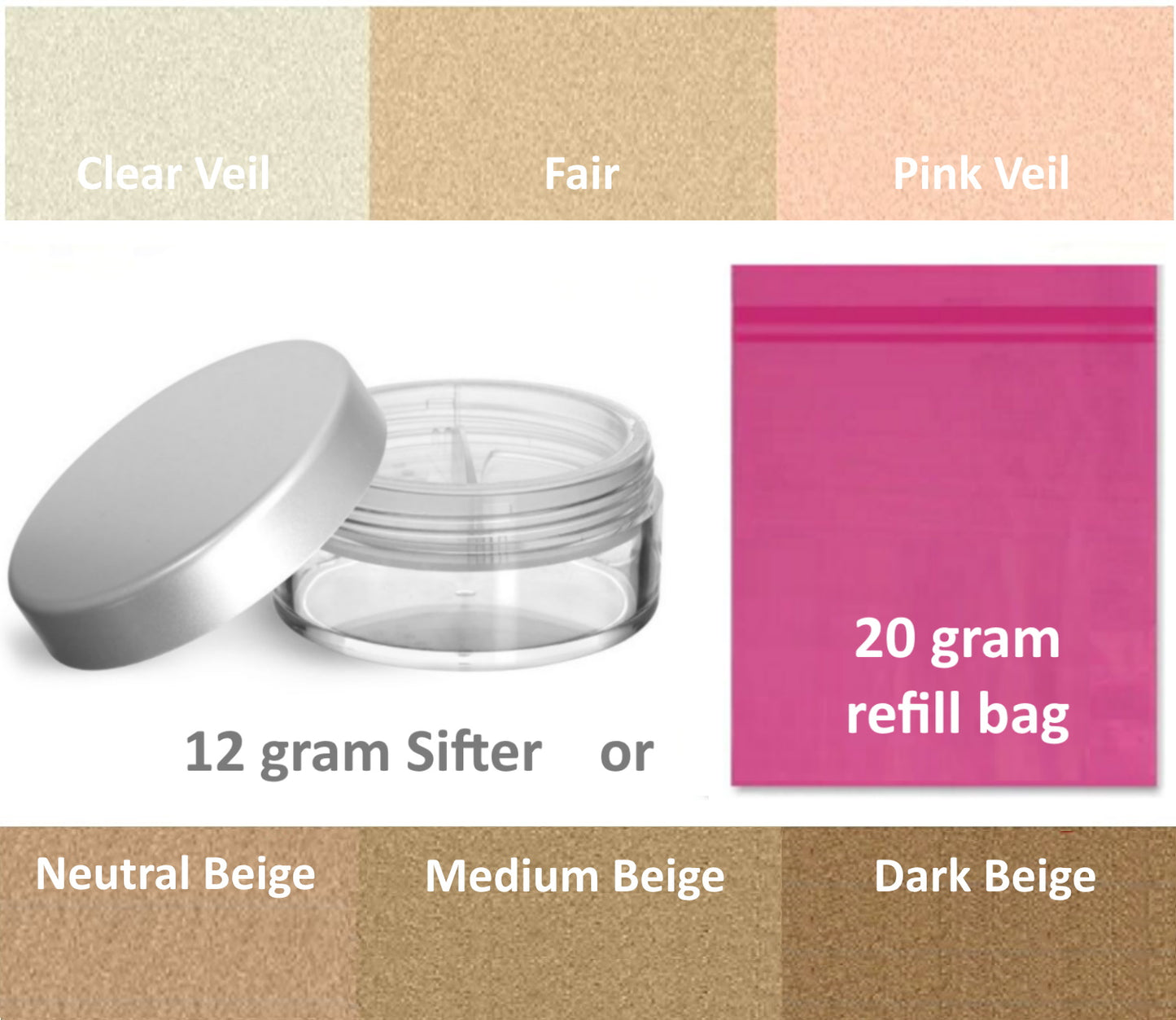 Mineral Makeup - Pure Mineral Powder - WattsBeautyUSA.com