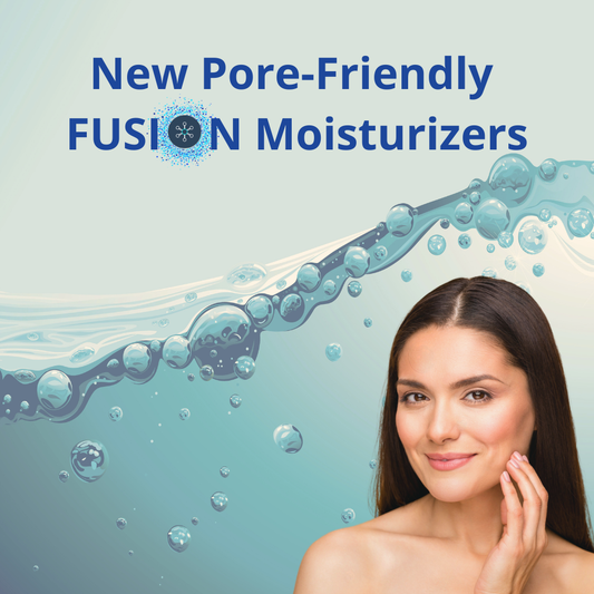 New Pore-Friendly , Skin Loving FUSION Moisturizers for All Skin Types by Watts Beauty USA
