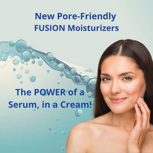 New Pore-Friendly , Skin Loving FUSION Moisturizers for All Skin Types by Watts Beauty USA