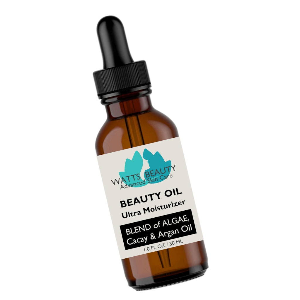 Watts Beauty Red Marine Algae Beauty Oil with Cacay and Ultra Argan Oil