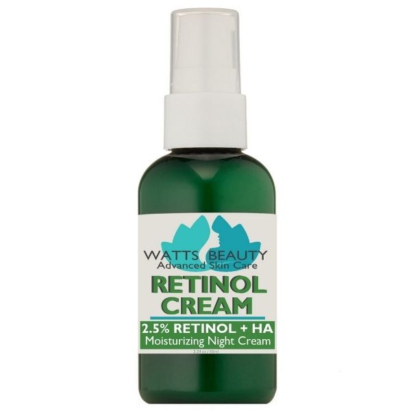 Best Retinol Cream for Face, Wrinkles, Fine Lines, Mature Skin, Dull Skin and More - Smooth Your Complexion with Hyaluronic Infused Retinol Cream. Created by Cosmetic Dermatologists & Blended with Hyaluronic Acid, Watts Beauty 2.5% Retinol Cream & Serum Formulas Offer Maximum, Lasting Results. What is RETINOL? Retinol helps control oil while improving the appearance of wrinkles and complexion problems.