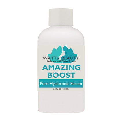 Give Your Skin an Amazing Boost with This Optimized Acid-Free, Sweet Sugarcane Powered, Multi-Weight Pure Hyaluronic Acid Serum for Face - Instantly decrease the appearance of fine lines and wrinkles - WattsBeautyUSA.com