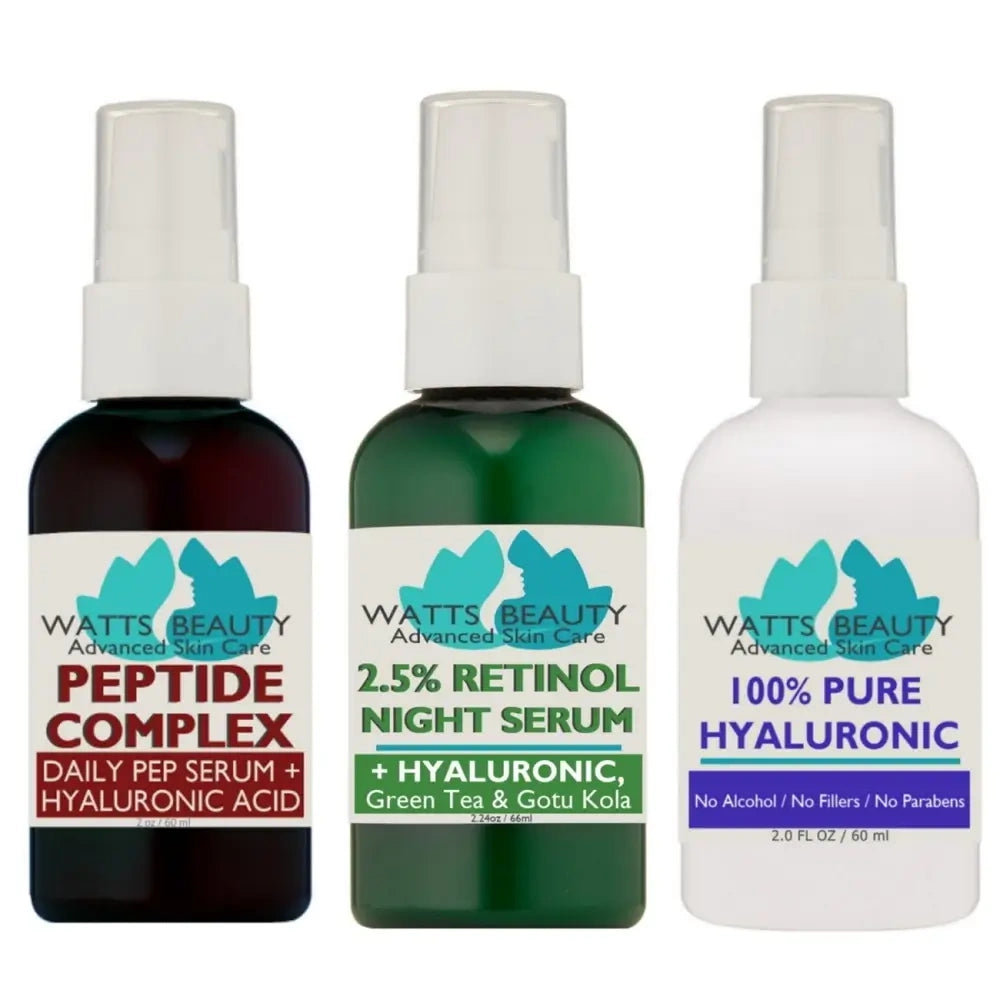 Complete TRIO - Peptide Wrinkle Serum - Firm - Lift - Tone, Collagen Serum with Peptide Complex Serum - WattsBeautyUSA.com