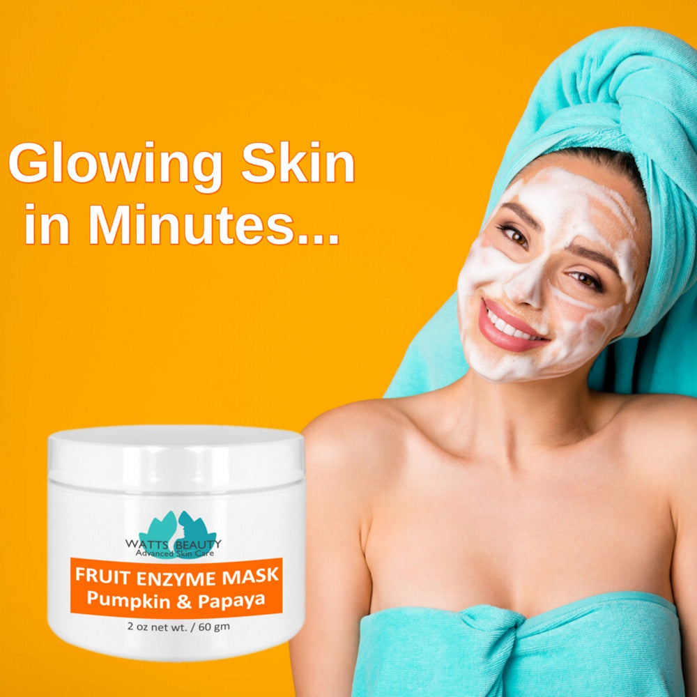 Watts Beauty Pumpkin and Papaya Fruit Enzyme Mask