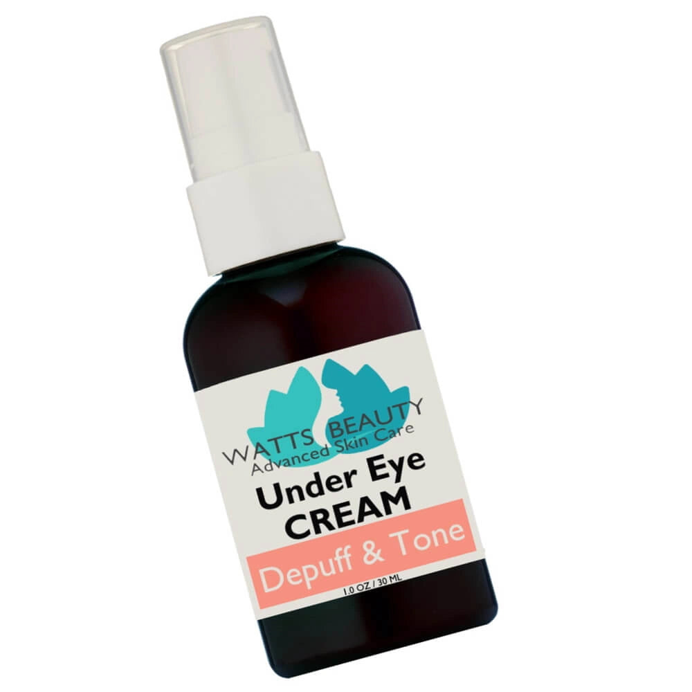 Watts Beauty best under eye cream for bright toned eyes - 1 oz pump - watts best beauty deals